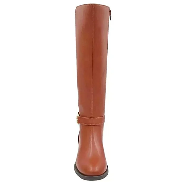 New w/Box INC International Concepts Faron Vegan Leather Knee High Riding Boots - Picture 3 of 9